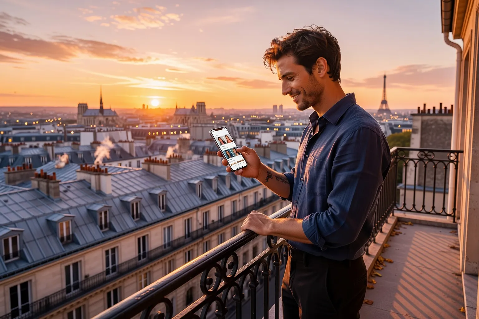 Couple latino smartphone rencontre en ligne