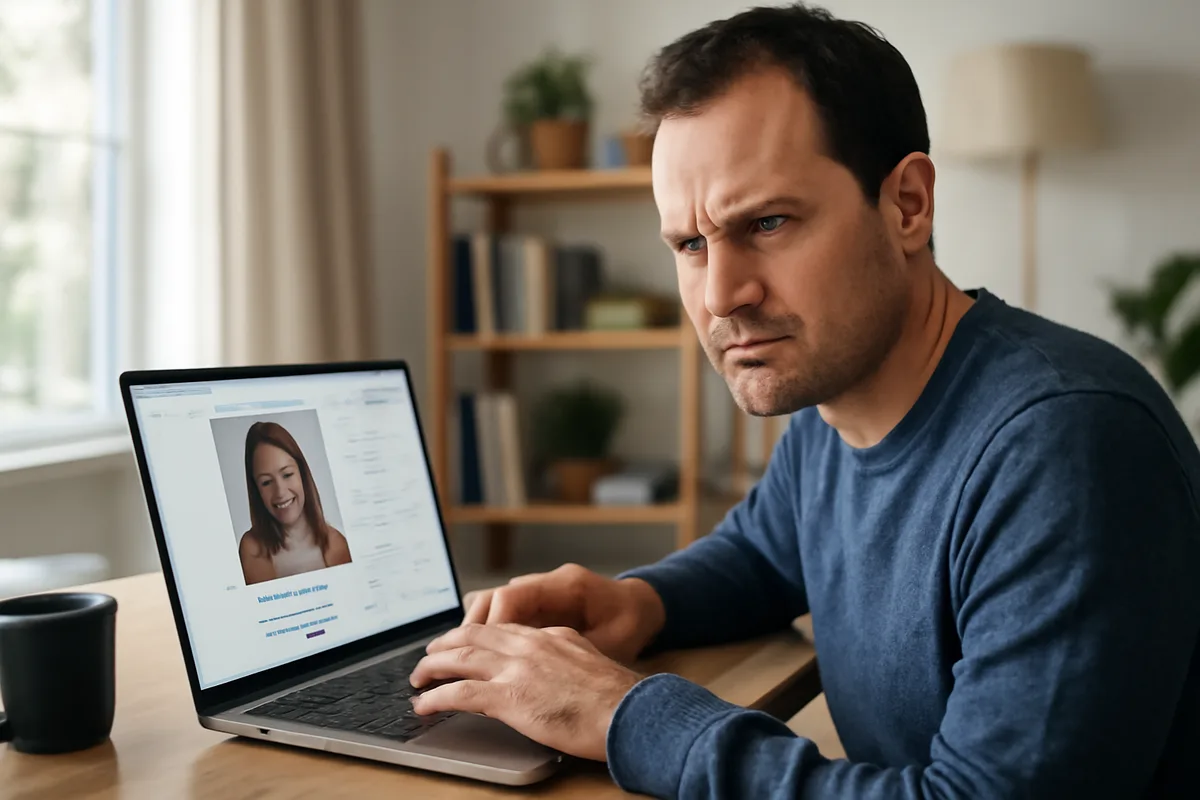 Signalement d'un profil BrazilCupid suspect et conservation des preuves